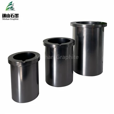 Induktionsmeltning Grafit Crucible